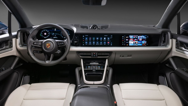 Hãng xe Đức công bố điểm nâng cấp đáng chú ý trong nội thất Porsche Cayenne 2024