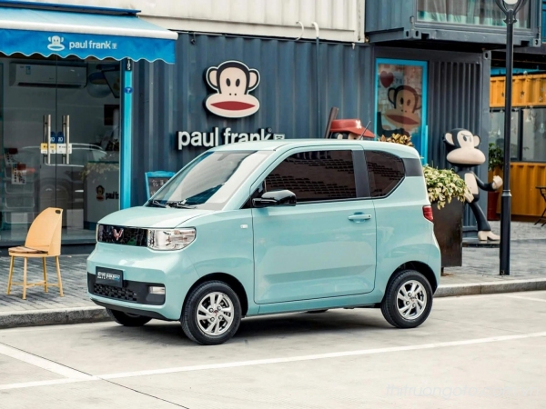 Lộ diện loạt hình ảnh về ô tô điện Wuling HongGuang Mini EV sắp được bán tại Việt Nam