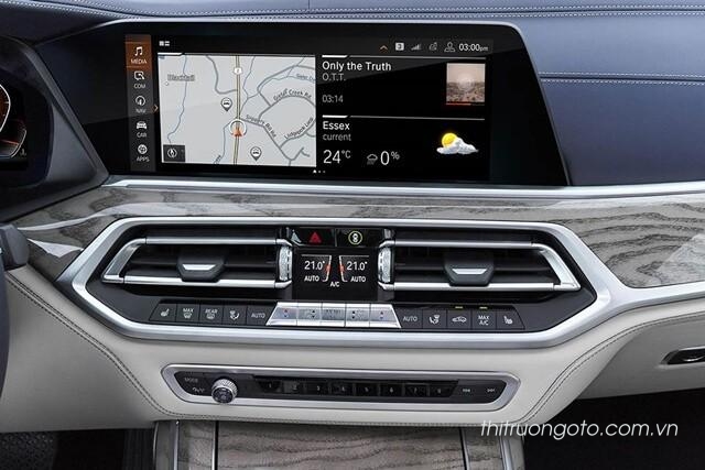 Hình ảnh bảng điều khiển của xe BMW X7 2022