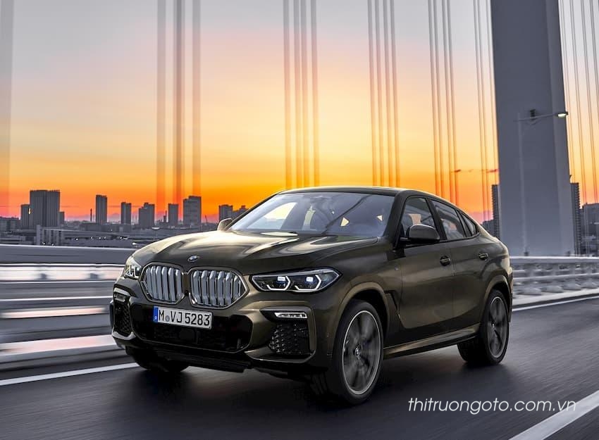 Hình ảnh tổng quan về dòng sản phẩm xe BMW X6 2022