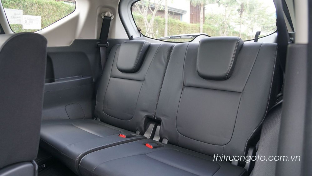 Hàng ghế thứ 3 của Mitsubishi Xpander 2022