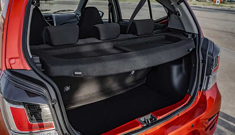  Toyota Wigo sở hữu điểm mạnh về không gian bên trong xe so với các đối thủ