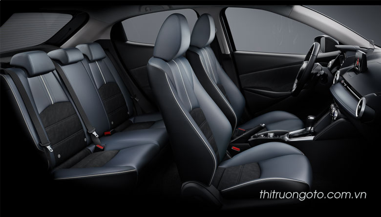Hệ thống ghế ngồi của Mazda 2