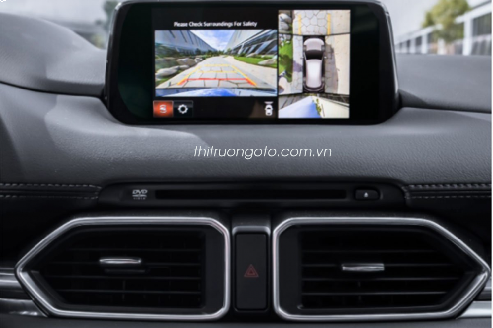 Mazda CX 5 vẫn dùng màn hình cảm ứng có kích cỡ 7 inch