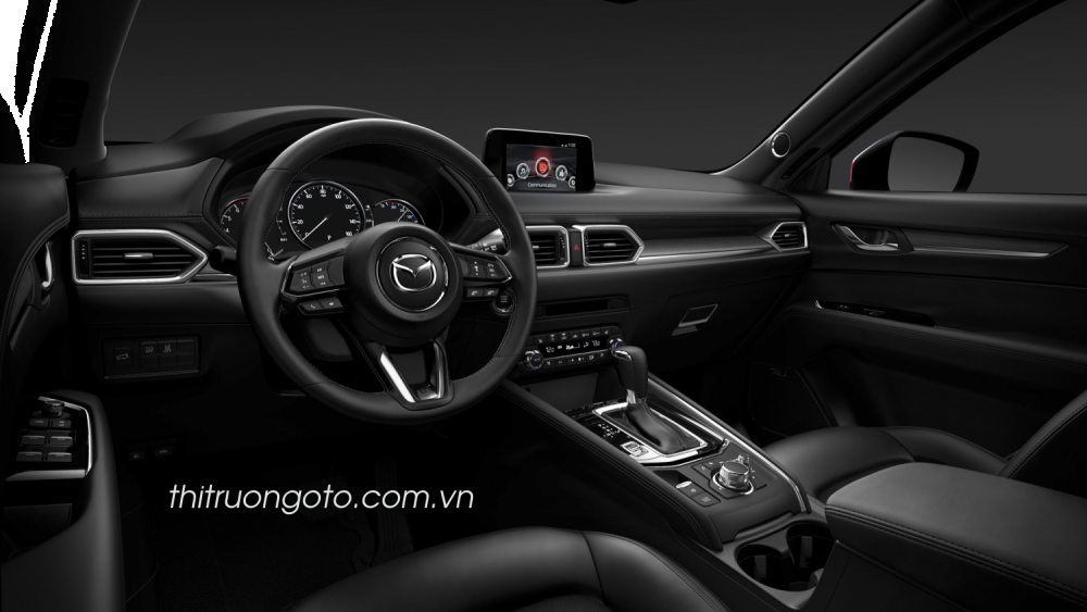 Nội thất của Mazda CX 5 vẫn giữ nguyên thiết kế tối giản mà tinh tế, hiện đại và sang trọng