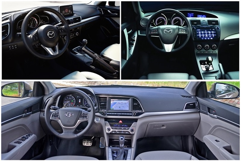  Comparar Mazda 3 con Hyundai Elantra